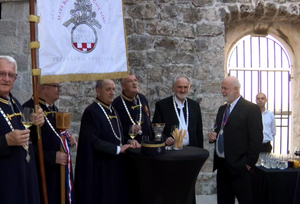 Viteška svečanost Bratovštine hrvatskih vinskih vitezova u Dubrovniku