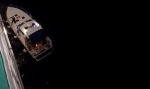 Spašavanje pacijenta s trajekta Marko Polo