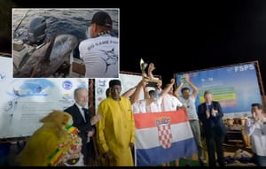NAJBOLJI NA SVITU! Sa svjetskog natjecanja u Senegalu kaštelanski ribolovci vratili se sa zlatnom medaljom