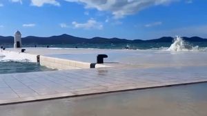 Nakon olujnog jugozapadnjaka, vjetar u Zadru okrenuo na sjeverozapadnjak