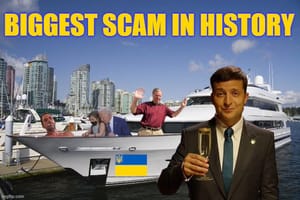 Dokazana ruska izmišljotina da je Zelenski novcem od pomoći kupio dvije jahte, no na varku se zakačili Amerikanci i zatvorili slavinu...