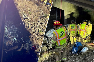 Ribari spasili čovjeka 6 dana zatočenog u smrskanom automobilu!