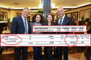 Trinaesti putnik i kovač od 68 eura/kg - Objavljeni troškovi za prezentaciju zadarske delegacije u New York