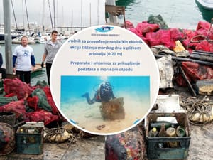 "Od Splita moru" - Podvodno istraživački klub Mornar organizirao veliku akciju čišćenja podmorja