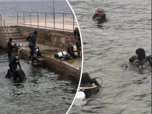 MORE I ZRAK 14 °C! Tradicionalno ronjenje na Stipanje u Karlobagu danas nije bio nikakav bauk