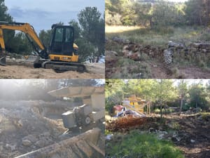 ZAUSTAVLJENO UNIŠTAVANJE POMORSKOG DOBRA Izvođač je stao s devastacijom na Murteru!