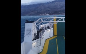 Ovako izgleda olujna bura na relaciji Prizna - Žigljen