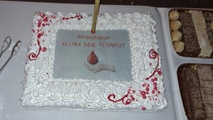 Zaposlenici Plovputa proslavili 50. godišnjicu osnivanja Kluba darivatelja krvi