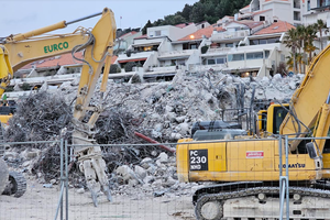FOTO Evo što je ostalo od nekadašnjeg splitskog hotela Marjan