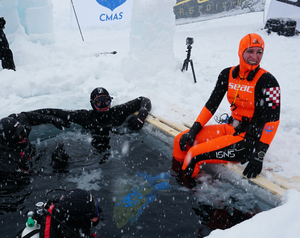 SVJETSKI REKORD Članica kluba Submanie iz Zagreba ispisala je povijest ronjenja na dah pod ledom!
