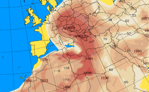 Pripremite se za velike količine saharskog pijeska koji stiže s južinom