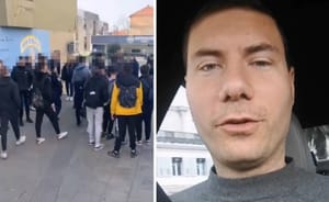 Šibenska policija o Pernarovom cirkusu: "Promicao vlastite interese i u zoni škole snimao stotinjak učenika!"