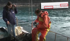 NOVI GAF HRT-a: S ribarom sudjelovali u zabranjenoj tehnici ribolova, sve snimili i objavili u najgledanijem terminu!