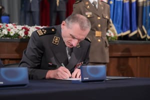 FOTO/VIDEO Novi načelnik Glavnog stožera Oružanih snaga Republike Hrvatske je general-pukovnik Tihomir Kundid