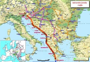 Dogovorena suradnja oko uspostave budućeg prometnog Jadransko - jonskog koridora