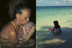 Usred noći porodila dijete u moru i to bez medicinske pomoći!