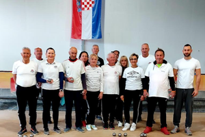 Pripreme hrvatske petanka boćarske reprezentacije krenule u Šibeniku