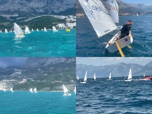FOTO/VIDEO Održana kvalifikacijska regata za klasu Optimist "Kup Makarske" 2024