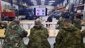 Posjet polaznika Ratne škole "Ban Josip Jelačić" Državnoj intervencijskoj postrojbi civilne zaštite Rijeka