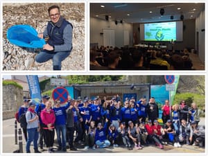 Udruženi protiv plastike na Dan planeta Zemlje čistili plažu u gradu Krku