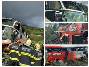 Autobus kod Makarske sletio u provaliju: "Zaustavio se 60 metara od prometnice!"