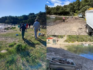 Čistila se obala na otočiću Proizd i u uvali Slatina