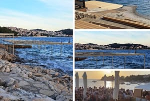 Terase i montažni podesti niču po hvarskim škrapama - Hvarani se bune,a inspekcije i grad tvrde: "Sve je u redu"