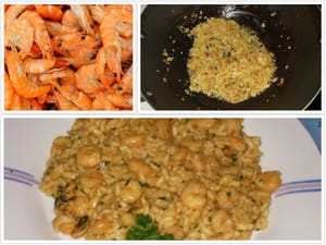 JEDNOSTAVNI DOMAĆI RECEPTI Bijeli rižot od kozica i školjki