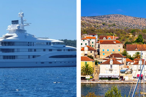 Jedna od najvećih svjetskih superjahti usidrila se na Braču