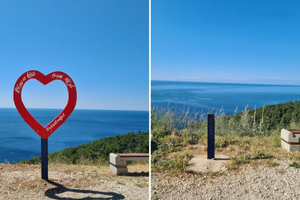 SRAMOTA Netko je ukrao "Mljetsko srce!"