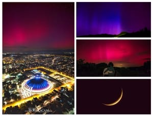 FOTO Nebeski spektakl iznad Hrvatske - Solarna oluja stvorila je ove prizore