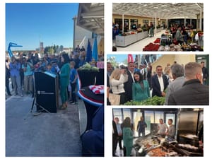 Otvorena ribarnica i tržnica u Biogradu na Moru