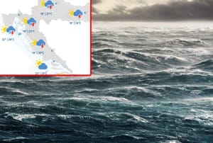 VELIKA PROMJENA VREMENA Dolaze nam pljuskovi i olujna bura!