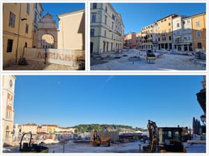 GRAĐANI SU ZABRINUTI Radovi u centru Rovinja - iz Grada su nam otkrili rok u kojem će sve završiti!