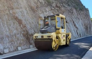 BUTKOVIĆ NA CRESU Obilazi završne radove ceste koja povezuje Porozine i Dragozetiće