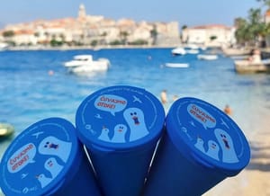 ČUVAJMO OTOKE Na Korčuli podijeljeno 2100 komada eko pepeljara za plaže
