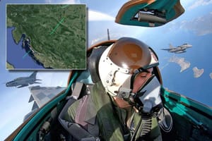 Nepoznati zrakoplov nenajavljeno ušao u Hrvatsku, odmah ga presreli naši lovci!