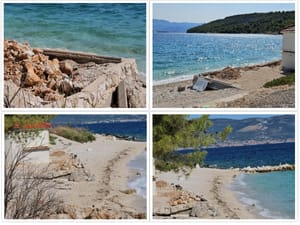 Čiovljanka: "Prijavljujem godinama, no ova plaža na otoku je uništena do te mjere, da danas na nju nitko ne dolazi"