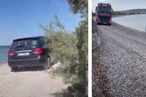 PLAŽA ILI CESTA U Selinama invalidi lete u žbunje, a kamenja ljudima u glavu!
