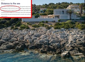 BETONAŽA I LAŽNO OGLAŠAVANJE NA VISU "Private access to the sea" - iliti privatni pristup moru! Neće moći!