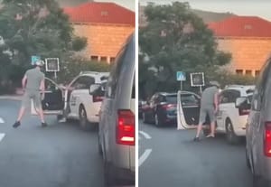 Motociklist kod Dubrovnika izudarao vozača Ubera i pljunuo ga