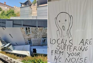 DRUGA STRANA TURIZMA Hvarska obitelj preko noći u susjedstvo dobila bučne klima uređaje: "Posjekli su stara stabla naranče, a više i ne spavamo!"