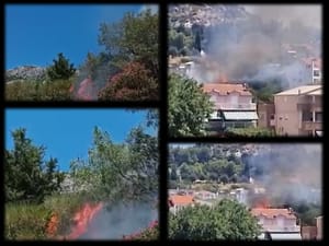 DAN VATRENE STIHIJE Gori u Solinu, Novoj Mokošici pored osnovne škole, Svetom Filipu i Jakovu - vatrogasci su na terenu!
