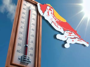 OPASNO VRIJEME Crveni meteoalarm zbog toplinskog vala na cijelom Jadranu!