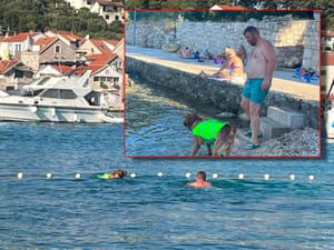 RADI LI OVO I U NJEMAČKOJ? Nijemac s jahte doplivao na plažu među djecu sa psom: "Otresa se, vrši nuždu, a komunalnog redara nigdje"