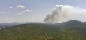 Gori u Šibensko-kninskoj županiji, stanje na Pelješcu bolje
