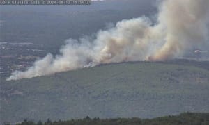 Veliki požar kod Barbana u Istri!