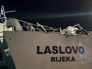 SUDAR TRAJEKTA I JAHTE U BIOGRADU Krma trajekta oštećena: "Srećom da je išao manji broj ljudi…"