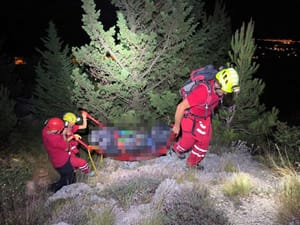 Na Klisu pronađeno tijelo, HGSS-ovci ga transportirali mrtvozorniku u Split