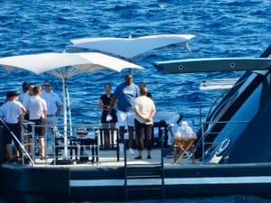 FOTO Legenda košarke Magic Johnson na odmoru u Hrvatskoj